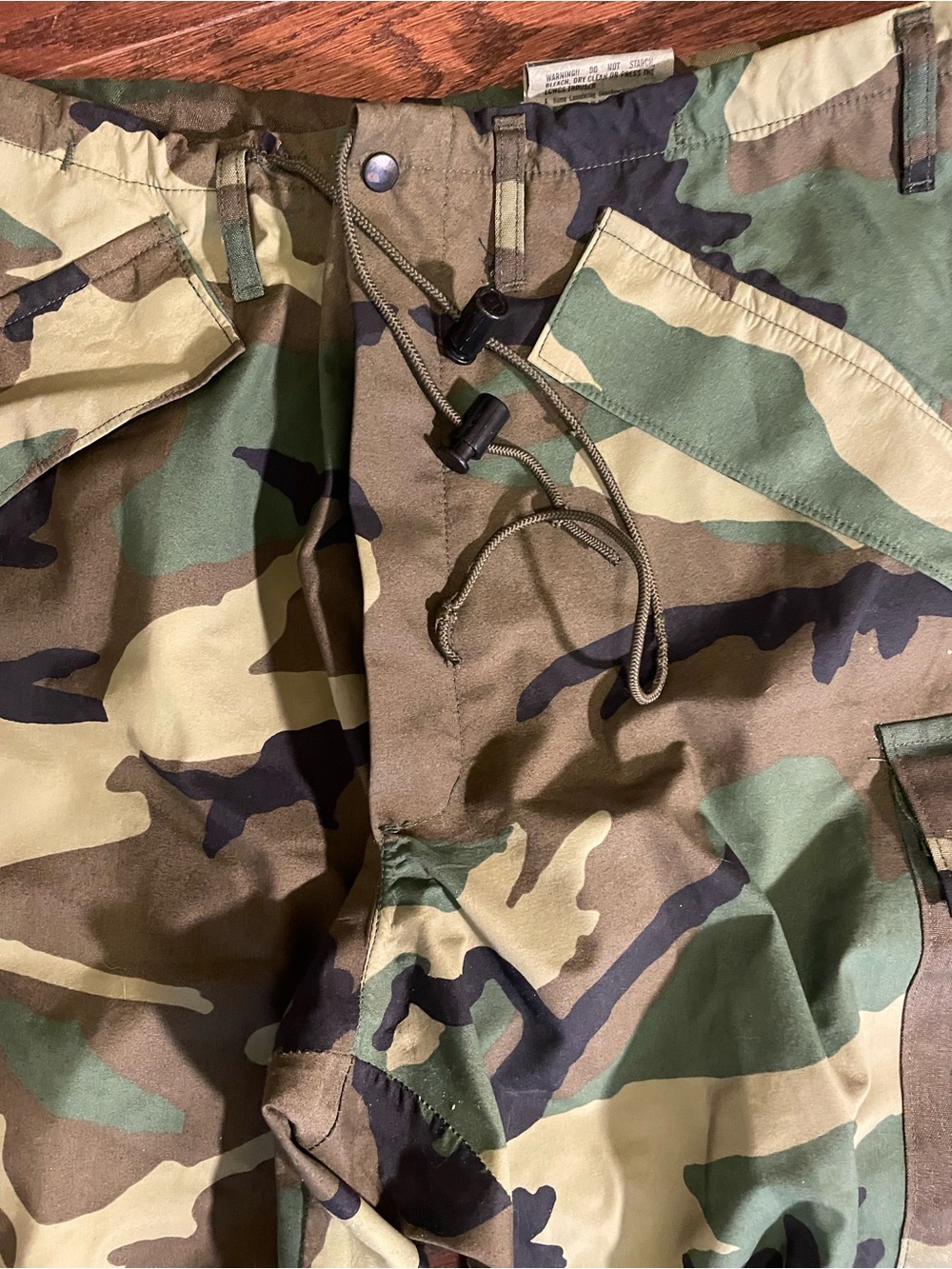 Tennier Industries 2G ECWCS Trousers Cargo Pants Camo Medium Gore Tex - Picture 3 of 10